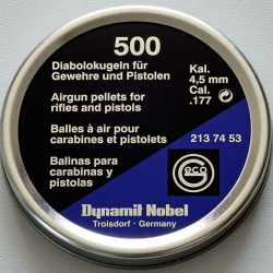 Кулі пневматичні Dynamit Nobel, 500 шт/уп, 4,5 мм