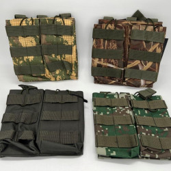 Підсумок тактичний двохсекційний відкритий Molle із верхнім фіксатором