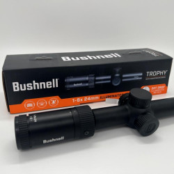 Приціл оптичний Bushnell Trophy Quick Acquisition 1-6x24. Сітка Dot Drop з підсвічуванням