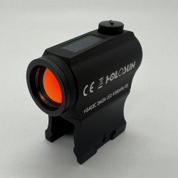 Приціл коліматорний Holosun Paralow HS403C 2MOA з сонячною батареєю
