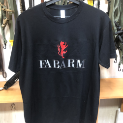 Футболка  "v" чорна FABARM, L