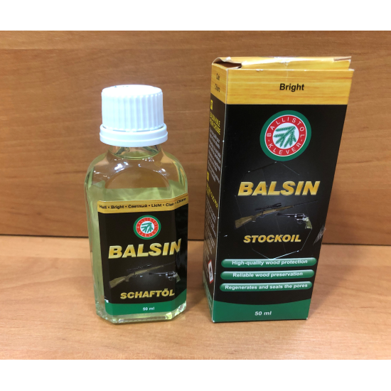 Масло по догляду за деревом BALSIN, світле, 50 мл 