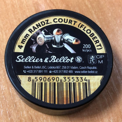Патрон Флобера Sellier & Bellot (Чехія), уп. 200 шт. (1патрон х 10 грн)