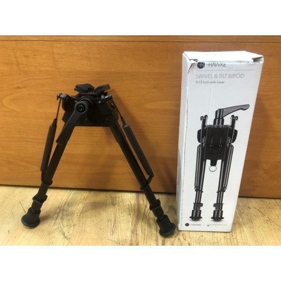 Сошки Hawke поворотні Swivel Tilt Bipod 9-13" (23-33см)