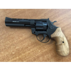 Револьвер флобера ZBROIA PROFI-4.5" (чорний / дерево)