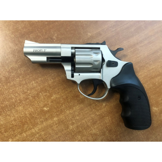 Револьвер флобера ZBROIA PROFI-3" (сатин / пластик)
