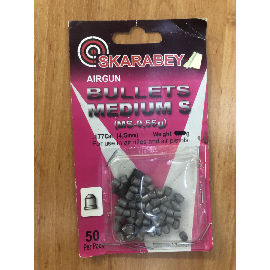 Кульки Skarabey Medium S, 50 шт, 4.5 мм